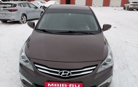 Hyundai Solaris II рестайлинг, 2014 год, 930 000 рублей, 27 фотография