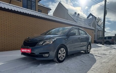 KIA Rio III рестайлинг, 2015 год, 990 000 рублей, 1 фотография