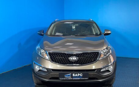 KIA Sportage III, 2014 год, 1 540 000 рублей, 2 фотография