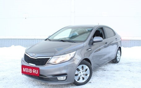 KIA Rio III рестайлинг, 2016 год, 1 055 000 рублей, 2 фотография