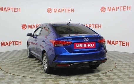 Hyundai Solaris II рестайлинг, 2021 год, 1 627 000 рублей, 7 фотография