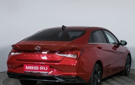 Hyundai Elantra, 2021 год, 2 625 480 рублей, 5 фотография