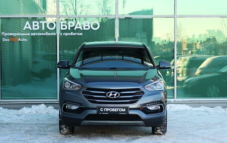 Hyundai Santa Fe III рестайлинг, 2018 год, 2 549 000 рублей, 2 фотография