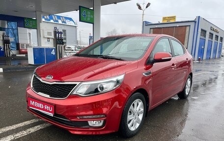 KIA Rio III рестайлинг, 2016 год, 1 575 000 рублей, 1 фотография