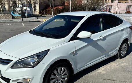 Hyundai Solaris II рестайлинг, 2014 год, 1 100 000 рублей, 11 фотография