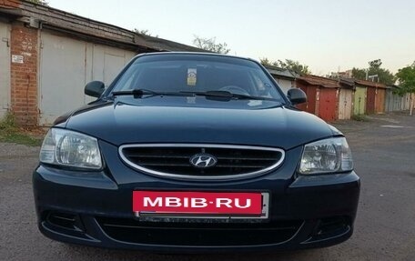 Hyundai Accent II, 2007 год, 445 000 рублей, 2 фотография