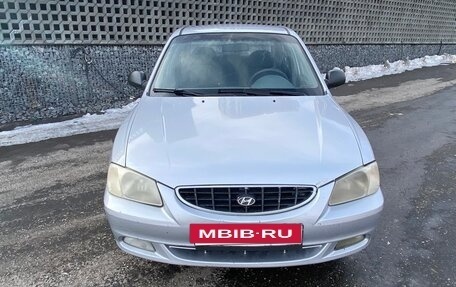 Hyundai Accent II, 2004 год, 550 000 рублей, 2 фотография