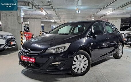 Opel Astra J, 2014 год, 680 000 рублей, 1 фотография