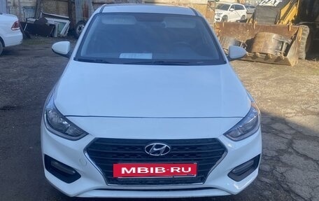 Hyundai Solaris II рестайлинг, 2018 год, 850 000 рублей, 9 фотография