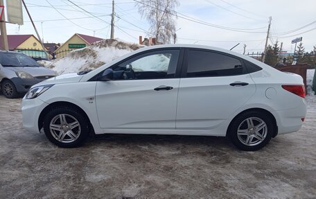 Hyundai Solaris II рестайлинг, 2013 год, 830 000 рублей, 10 фотография