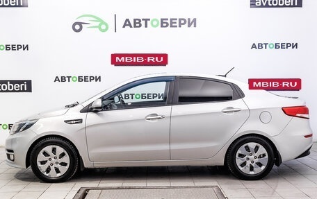 KIA Rio III рестайлинг, 2017 год, 963 000 рублей, 2 фотография