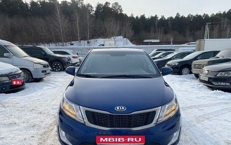 KIA Rio III рестайлинг, 2014 год, 850 000 рублей, 1 фотография