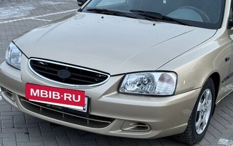 Hyundai Accent II, 2004 год, 410 000 рублей, 16 фотография