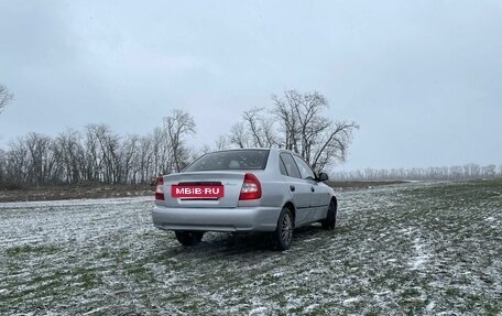 Hyundai Accent II, 2004 год, 380 000 рублей, 7 фотография