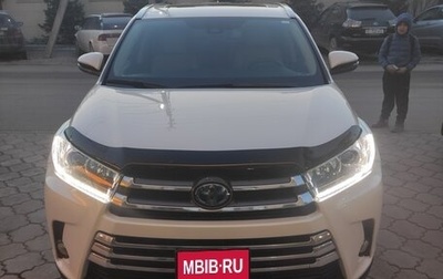 Toyota Highlander III, 2018 год, 3 300 579 рублей, 1 фотография