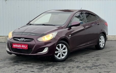 Hyundai Solaris II рестайлинг, 2011 год, 829 000 рублей, 1 фотография