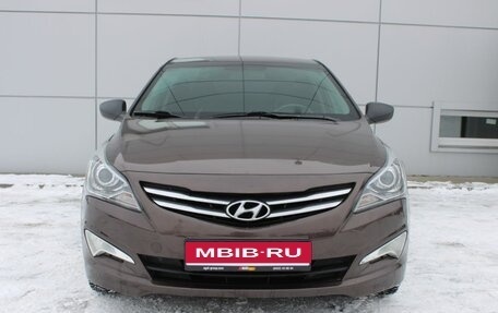 Hyundai Solaris II рестайлинг, 2015 год, 1 003 000 рублей, 2 фотография