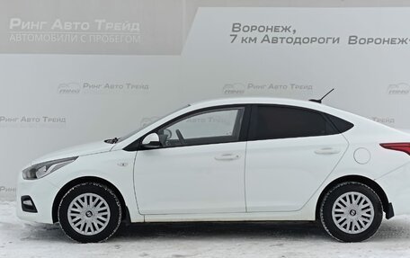 Hyundai Solaris II рестайлинг, 2018 год, 1 055 000 рублей, 4 фотография