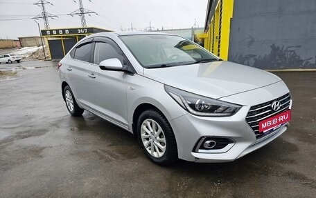 Hyundai Solaris II рестайлинг, 2017 год, 1 380 000 рублей, 14 фотография