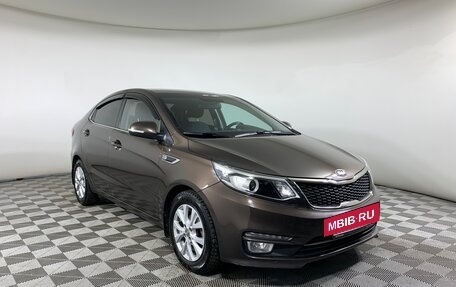 KIA Rio III рестайлинг, 2016 год, 1 349 000 рублей, 3 фотография