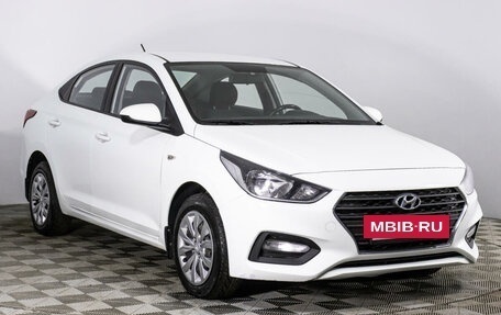 Hyundai Solaris II рестайлинг, 2018 год, 2 201 500 рублей, 3 фотография