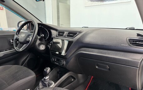 KIA Rio III рестайлинг, 2013 год, 749 000 рублей, 24 фотография