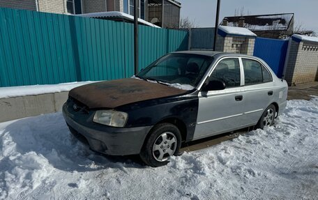 Hyundai Accent II, 2001 год, 160 000 рублей, 1 фотография