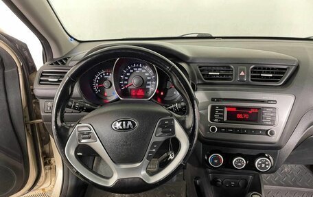 KIA Rio III рестайлинг, 2015 год, 1 087 000 рублей, 15 фотография