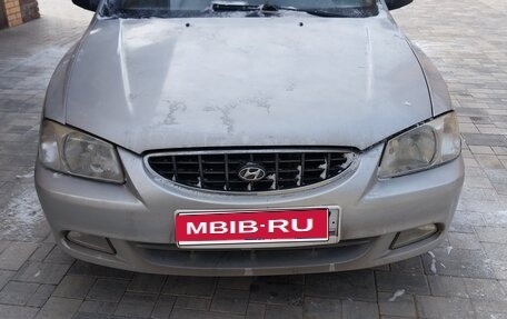 Hyundai Accent II, 2005 год, 475 000 рублей, 1 фотография