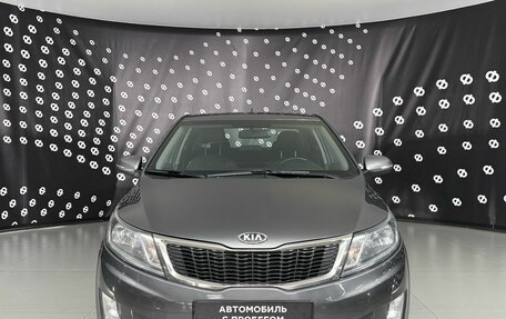 KIA Rio III рестайлинг, 2013 год, 953 000 рублей, 2 фотография