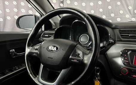 KIA Rio III рестайлинг, 2013 год, 953 000 рублей, 19 фотография