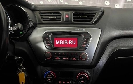 KIA Rio III рестайлинг, 2013 год, 953 000 рублей, 20 фотография