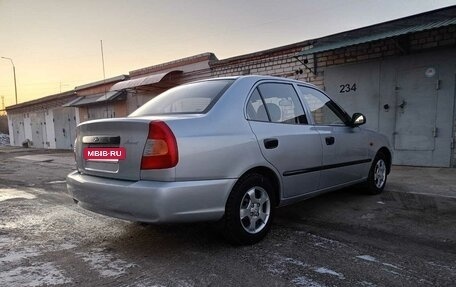 Hyundai Accent II, 2007 год, 475 000 рублей, 11 фотография