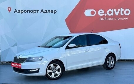 Skoda Rapid I, 2017 год, 1 120 000 рублей, 1 фотография