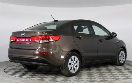 KIA Rio III рестайлинг, 2017 год, 1 177 000 рублей, 5 фотография