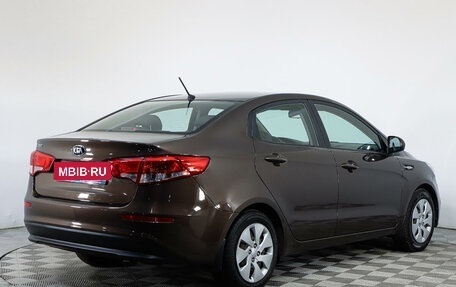 KIA Rio III рестайлинг, 2016 год, 1 596 272 рублей, 5 фотография