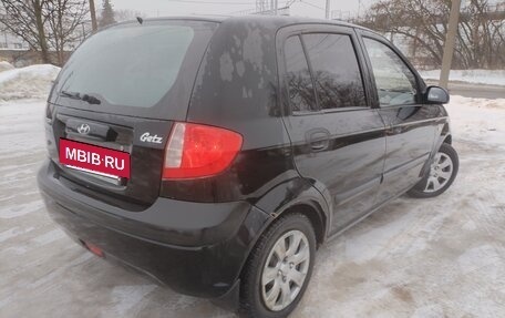 Hyundai Getz I рестайлинг, 2009 год, 495 000 рублей, 6 фотография