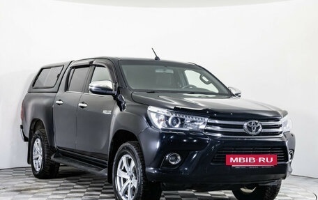 Toyota Hilux VIII, 2016 год, 3 099 000 рублей, 3 фотография