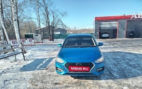 Hyundai Solaris II рестайлинг, 2017 год, 1 200 000 рублей, 4 фотография