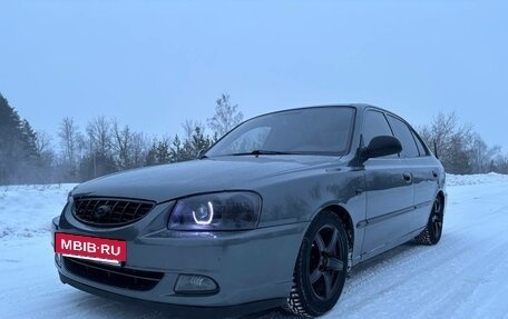 Hyundai Accent II, 2004 год, 450 000 рублей, 4 фотография