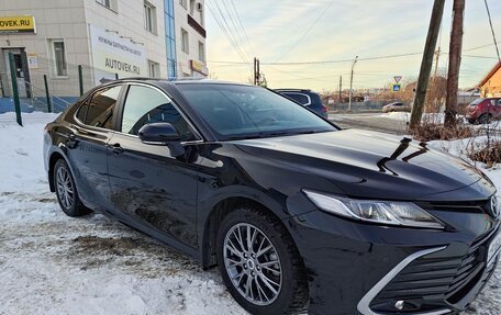 Toyota Camry, 2021 год, 3 300 000 рублей, 5 фотография