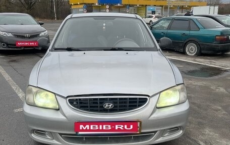 Hyundai Accent II, 2004 год, 270 000 рублей, 3 фотография