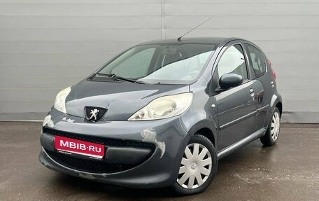 Peugeot 107 I рестайлинг, 2007 год, 404 000 рублей, 1 фотография