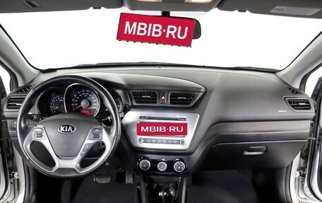 KIA Rio III рестайлинг, 2016 год, 1 095 000 рублей, 15 фотография