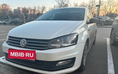 Volkswagen Polo VI (EU Market), 2017 год, 1 145 000 рублей, 2 фотография