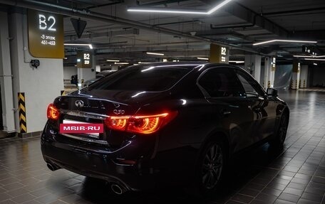 Infiniti Q50 I рестайлинг, 2014 год, 1 600 000 рублей, 34 фотография