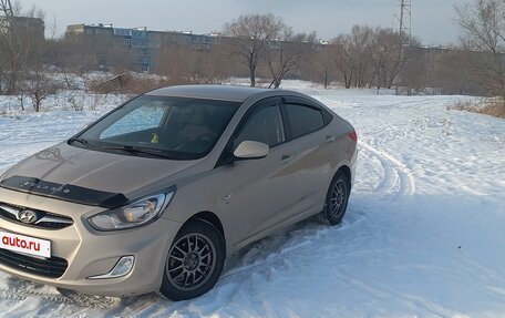 Hyundai Solaris II рестайлинг, 2012 год, 968 000 рублей, 23 фотография