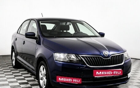 Skoda Rapid I, 2014 год, 898 000 рублей, 3 фотография