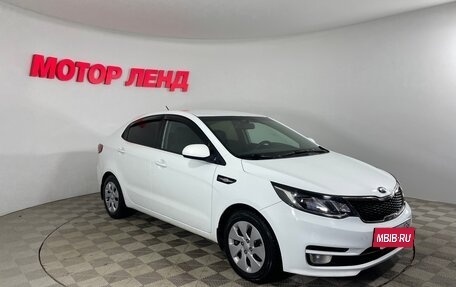 KIA Rio III рестайлинг, 2016 год, 859 000 рублей, 3 фотография