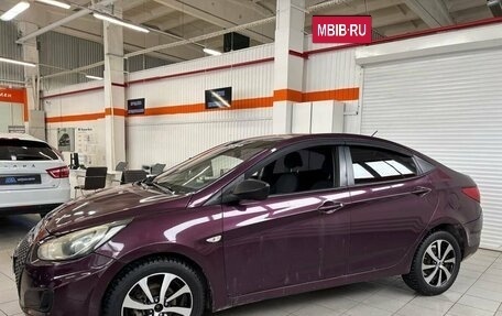 Hyundai Solaris II рестайлинг, 2011 год, 650 000 рублей, 5 фотография